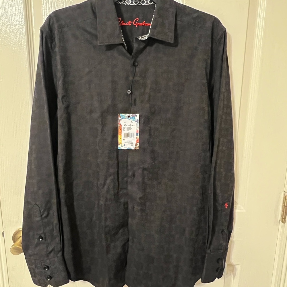 Robert Graham, long sleeve shirt, 100% cotton, never worn
